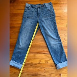 J. Jill Women's High Rise Jeans - Deep Blue